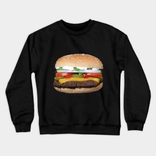 Image: Cheeseburger Crewneck Sweatshirt